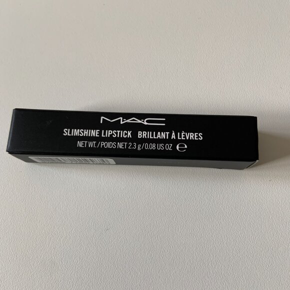 MAC Cosmetics Slimshine Lipstick MOUSSE Warm Caramel Brown RARE - Picture 4 of 9